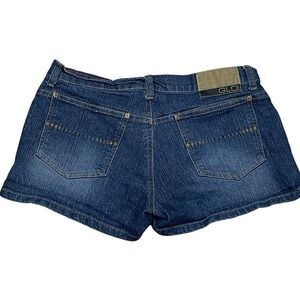 GLO Jeans Denim Jean Micro Shorts Women's Size 9 Stretch Y2K 2000s
